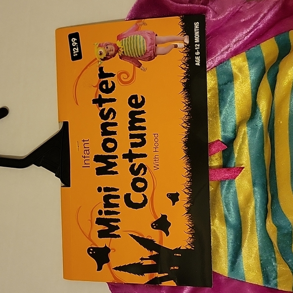 Walgreens Costumes Nwt Mini Monster Costume With Detached Hood